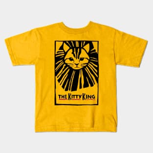 the kitty king Kids T-Shirt